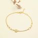 Women's Jewelry Brass Gold Plated Camellia Bracelet Style Bracelet Bracelet Ethnic Style Bracelet Will Not Fade For A Long Time_ipsvogv.com