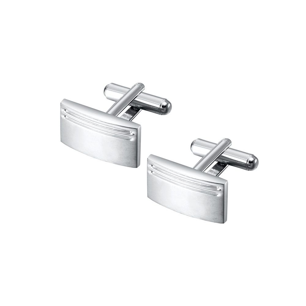 Spot Men's Formal Wear Fashion Simple Metal Rectangular Cufflinks French Shirt Cuff Nails Cufflinks_ipsvogv.com
