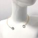 Personalized fashion accessories simple exaggerated geometric rhinestone CHOKER necklace_ipsvogv.com