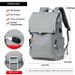 Large Capacity Travel Backpack Computer Bag Casual College Student Backpack Business Men's Commuting Bag With USB Charging Port_ipsvogv.com