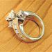 Cao Shi Jewelry Creative Horse Eye Shaped Zircon For Women's Niche Design Luxury Ring_ipsvogv.com