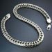 Heavy Mens 16mm Width Necklace Bracelet All Polished 316L Stainless Steel Necklace_ipsvogv.com