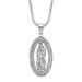 New Hip-Hop Jewelry Titanium Steel Gold-Plated Diamond-Studded Pendant Necklace_ipsvogv.com