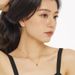 Women's Jewelry Retro Metal Crescent Water Drop Pendant Necklace Light Luxury High End Design Versatile Clavicle Necklace_ipsvogv.com