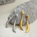 Women’s Jewelry Set Fashion Creative Simple Personality Earrings Gold Plated Splicing Strips Fashionable Niche Water Drop Earrings For Women_ipsvogv.com