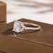 emperamen High-end Wih Square Zircon Sparkling A Ligh Luxury And Cool Feeling, Princess Ladies' Fashionable Ring Feeling, Ladies'_ipsvogv.com