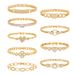 Women's Jewelry Copper Bracelet Square Heart Shaped Four Leaf Clover Snake Head Zircon Geometric Jewelry_ipsvogv.com