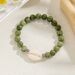 Fashion Ocean Style CCB Shell Natural Stone Handmade Beaded Elastic Men's Bracelet_ipsvogv.com