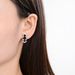 Personalized Flower Design Natural Topaz Earrings Garnet S925 Sterling Silver Inlaid Gemstone Earrings Female_ipsvogv.com