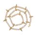 Men's Jewelry Hip Hop New Black Panther Wolf Tooth Necklace Niche Personality Trendy Zircon Clavicle Necklace_ipsvogv.com