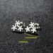 Spring new stainless steel small daisy flower earrings for girls simple and fresh flower stamen ear bone studs spot_ipsvogv.com