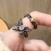 Sweet, Cool, Spicy Girl Butterfly Index Finger High Street Punk Style Contrasting Color Opening Ring, Personalized,_ipsvogv.com
