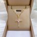 Stainless Steel Chain Classic Shiny Zircon Cross Heart Pendant Necklace For Women Lady Fashion Jewelry Accessories Gifts_ipsvogv.com