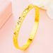 Vietnamese Gold Brass Plated Jewelry Boutique Buckle Bracelet Women's Accessories_ipsvogv.com