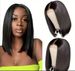 Bone Straight Bob Wig Lace Front Human Hair Wigs For Women 4x4 Transparent Lace Closure Wig Short Wigs Human Hair_ipsvogv.com