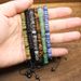 6mm Raw Stone Crystal Hand Rope For Men Ethnic Style Simple Jewelry_ipsvogv.com