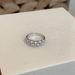 zircon Pattern Micro Vintage Hollow Inlaid Women's French Fashion Exquisite Lace Index Finger Ring, Versatile Accessory Ring,_ipsvogv.com