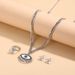 New Jewelry Personalized Eye Necklace Earring Ring Set_ipsvogv.com