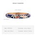 Dai Li's New Enamel Oil Drip Bracelet Ethnic Style Fashion Floral Open Bracelet Children's Birthday Gift_ipsvogv.com