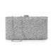 Bridal jewelry four piece set, stylish and simple tassel rhinestone evening bag, full diamond necklace, earrings and bracelet_ipsvogv.com