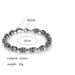 Fashion Punk Style Men's Creative Personality Skull Metal Trendy Bold Bracelet_ipsvogv.com