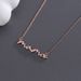 Instagram Fashion Minimalist Hollow Out Pendant Mama Letter Necklace Mother's Day Gift S Sterling Silver Collar Chain_ipsvogv.com