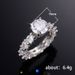 Cao Shi's Luxury Copper Inlaid Zircon For Women's Exquisite Four Claw Engagement Banquet Ring Accessories_ipsvogv.com