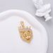 Hip Hop Accessories Fashionable Full Diamond Creative Crown Lion Head Necklace Pendant Men's High-end Cuban Chain_ipsvogv.com