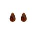 Silver Pin Earrings Personalized Retro Simple Resin Pattern Earrings Women's Earrings ins Cold Style Geometric Earrings for Women_ipsvogv.com