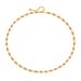 Copper Plated K Real Gold Plain Chain Color Preserving Clavicle Chain French Small Gold Ball Metal Texture Temperament Cold Style Necklace_ipsvogv.com