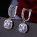 Fashion Design Zircon Earrings Women's Ear Buckle Cold Wind Advanced Sense Earrings Retro Jewelry_ipsvogv.com