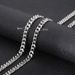 Simple Style Solid Color Titanium Steel Chain Men's Necklace_ipsvogv.com