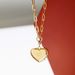 Sterg Sier K Gold Necklace Female Love Clavicle Chain New Tide_ipsvogv.com