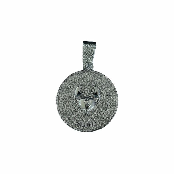 Fashion New Product Libra Scorpio Disc Pendant Symbolizes Power, Independence, And Wisdom, Hip-hop Cuban Necklace_ipsvogv.com