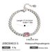 Women's Jewelry Zircon Bracelet Light Luxury High End Jewelry Titanium Steel Does Not Fade Niche Design Jewelry_ipsvogv.com