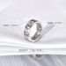Trendy Titanium Steel Woven Cuban Chain Ring, Trendy Men's And Women's Neutral Cool Style Handmade Jewelry_ipsvogv.com