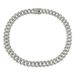 Hiphop Men's Cuban Gold Necklace 20mm Three Dimensional Diamond Thick Chain_ipsvogv.com