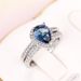 Cao Shi's New Water Droplet Combination Exudes Feminine Temperament, While The Magnolia Zircon Paired Ring Is A Pear_ipsvogv.com