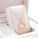 Titanium Steel Non Fading Light Luxury Temperament Small Bag Necklace For Women, Japan South Korea, Simple And Versatile_ipsvogv.com