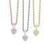 Women's Jewelry Hip Hop Heart Shaped Zircon Pendant Diamond Studded Full Diamond_ipsvogv.com