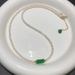 Shi Family Pearl Necklace For Women, Light Luxury, Niche, High-end, Collarbone Chain, Jade Pendant Necklace, Jewelry,_ipsvogv.com