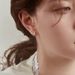 Women's Jewelry French Retro Pearl Earrings Light Luxury High End Design Fashion Temperament A Row Of Simple Earrings_ipsvogv.com
