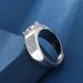 2024 Korean Version of Temperament for Full Diamond Fashion Rings and Live Men's Ring Accessories_ipsvogv.com