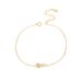 The Little Prince's S Silver Plated Sparkling Rose Heart Extremely Fine Bracelet_ipsvogv.com
