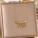 Hot Selling Titanium Steel Necklace, Women's Fashion, Light Luxury Style, Letter LOVE Pendant, High-end Design,_ipsvogv.com