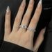 Chain Full Zircon Diamond New Cuban Open End With Light Luxury And High Quality, Designed A Small Market, Stacked Ring Quality, Market,_ipsvogv.com