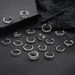 New Beach Double Love Star Moon Joint 18 Piece Open Feet Ring Female_ipsvogv.com