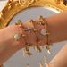 Fashionable Hot Selling Diamond Inlaid Bracelet, Niche Accessory, Versatile Titanium Steel Gold-plated Jewelry, Color_ipsvogv.com