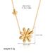 Women’s Jewelry Set Fashion Retro Exaggerated Flower Earrings Pearl Diamond Earrings INS Style Simple Symmetrical Earrings_ipsvogv.com