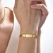 Women's Jewelry Stainless Steel Mesh Bracelet Ladies And Children's Bracelet Titanium Steel Blank Curved Plate Can Be Engraved DIY Bracelet_ipsvogv.com